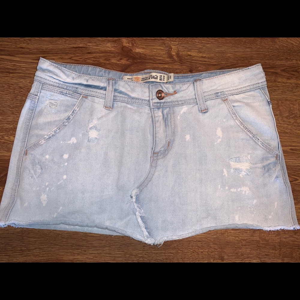 Mini Jeans Skirt Zara
